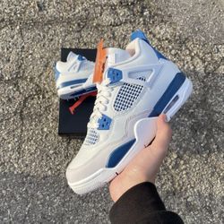 Nike Air Jordan 4 Military Blue Multiple Sizes