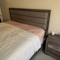3-Piece King Bedroom Set – $350 (Good Condition)