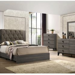 New In The Box 📦 King / Queen Bedroom Set 5pc - Delivery Available 
