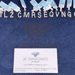 Charms Letter Diamonds 💎 Real 10k Gold 