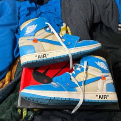 Jordan 1 OFF-WHITE Powder Blue
