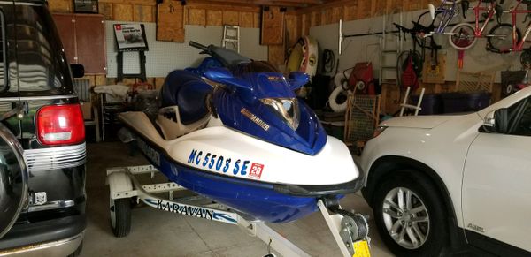 2002 seadoo gtx-di with caravan trailer