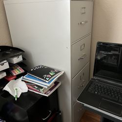 4 Drawer File Cabinet 
