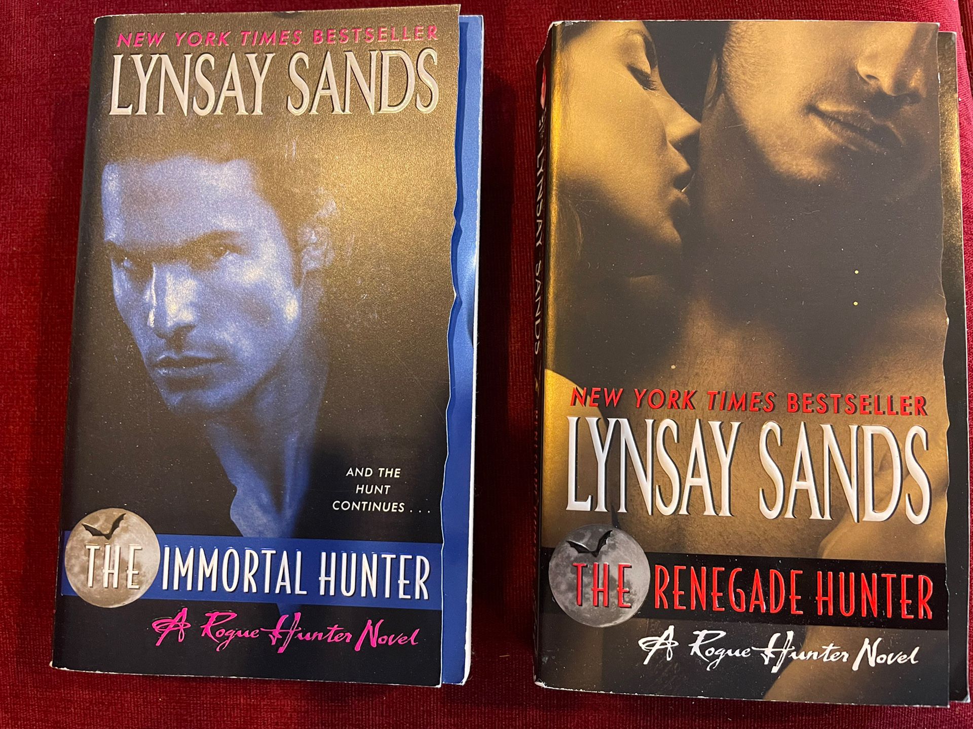 Rogue Hunter Novels (2) By Lynsey Sands, vampires