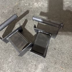 Weights squat bench rack bar holder