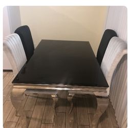 Dining table with 4 chairs