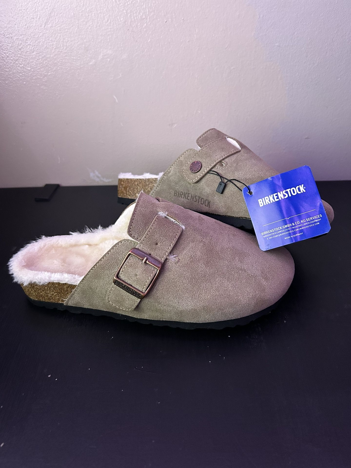 Birkenstock Boston Shearling Clogs