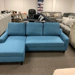 Jarreau Blue Sofa Sleeper 