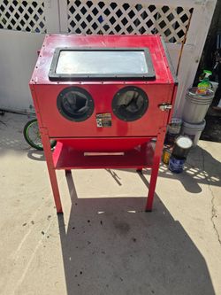 Sandblast cabinet