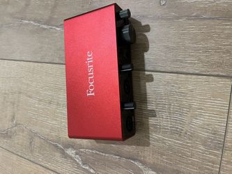 scarlett 2i2 focusrite