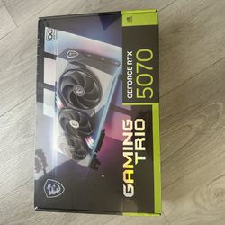 MSI RTX 5070 BRAND NEW SEALED