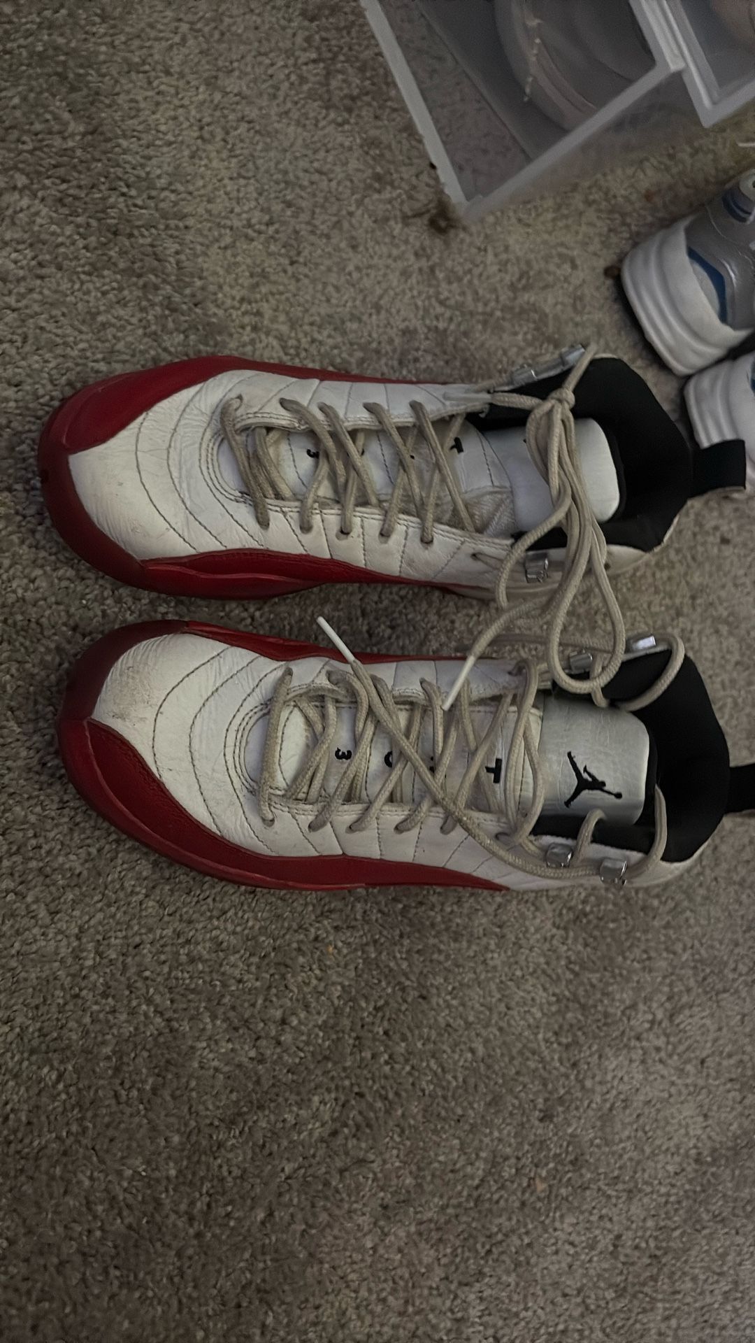 jordan 12 cherry size 5Y