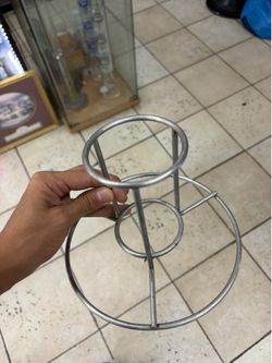 Stainless Steel Beer Can Chicken Roaster Rack Stand Holder BBQ Grill Smokers