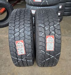 LT 275 70 18 GOOD YEAR WRANGLER ALL TERRAIN
