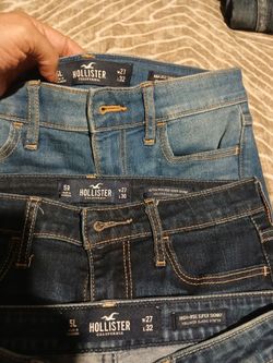 Hollister high rise super skinny jeans