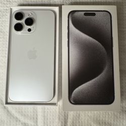 iPhone 15 Pro Max (White 256G)
