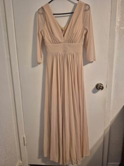 Formal beige Dress