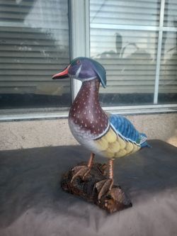 Wooden hand painted
