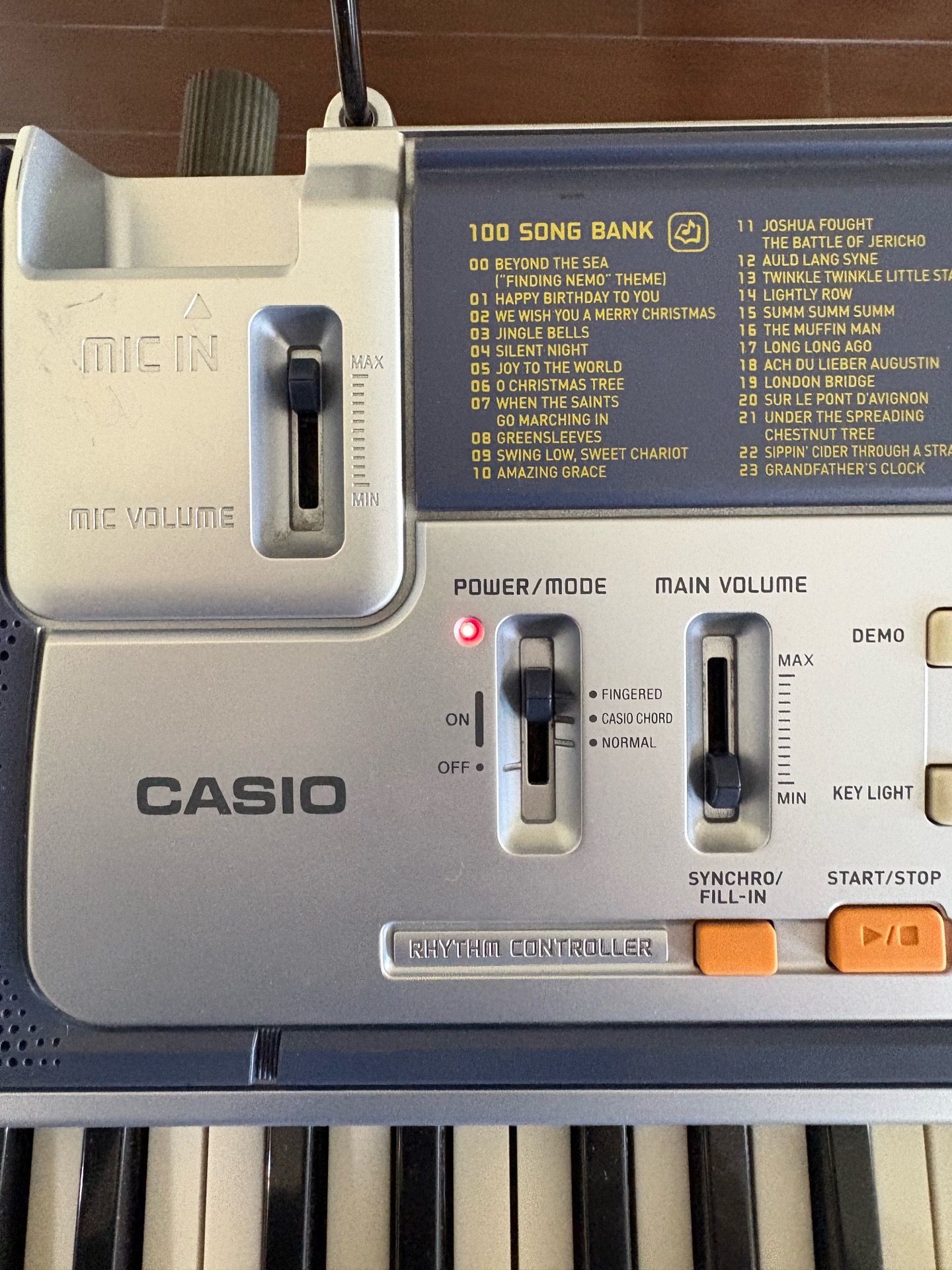 Casio Key Lightning system LK-110