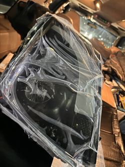 08-14 Cadillac CTS Dark Smoke Projector Headlight+LED Switchback+Sequential