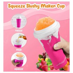 New Frozen Magic Slushy Cup Maker - Pink