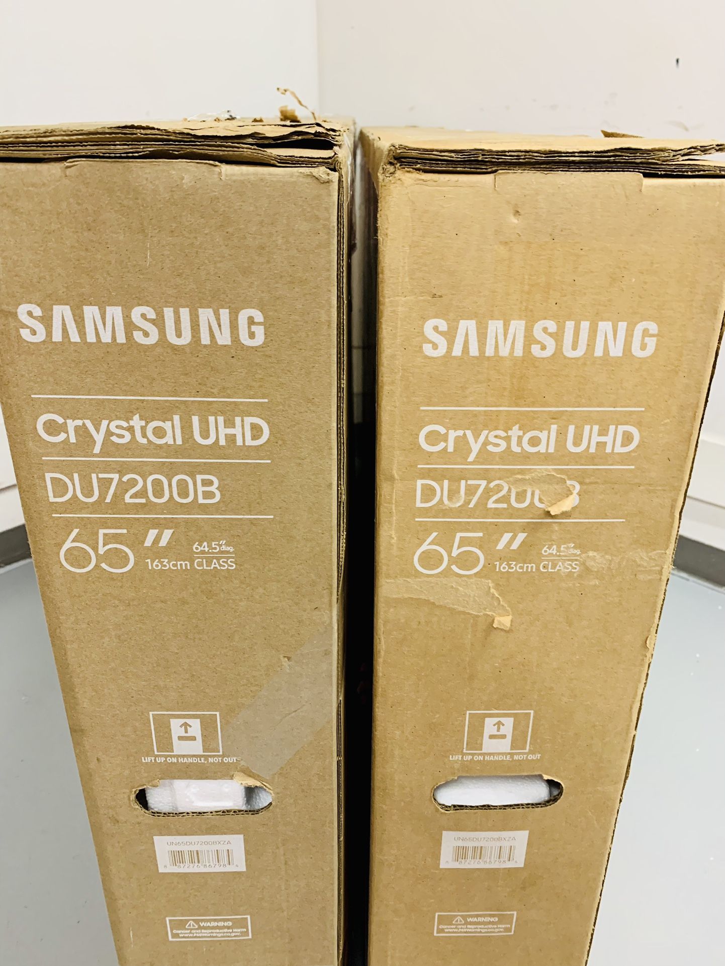 Samsung - 65” Class DU7200 Series Crystal UHD 4K Smart Tizen TV Brand New In Box Price Is Per TV Can Deliver