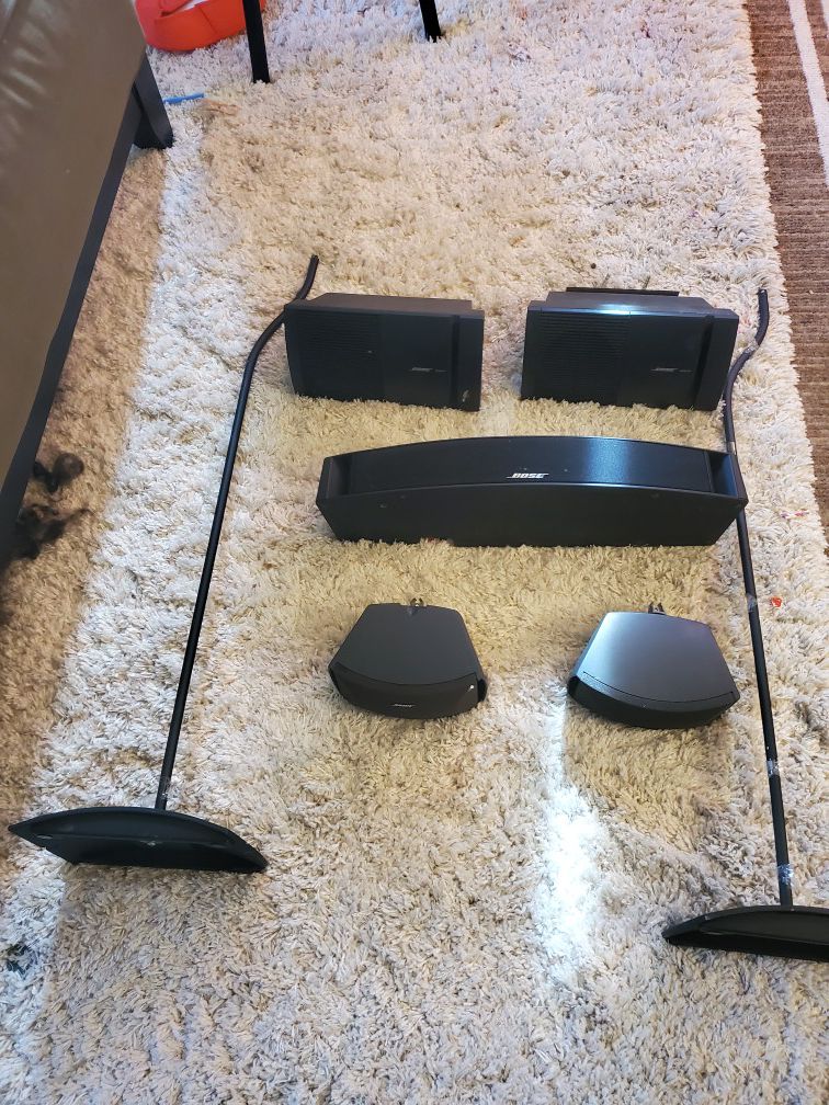 Bose complete set up for home theater
