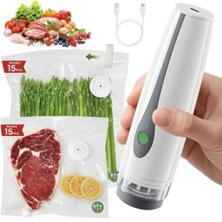 Compact Vacuum Sealer for Food (New)