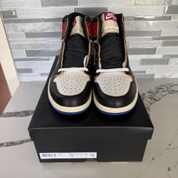 Jordan 1 Fragment Union LA Varsity Red, Size 10M