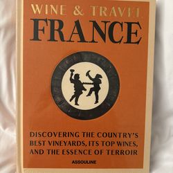 Wine and Travel Franco Coffee Table Book