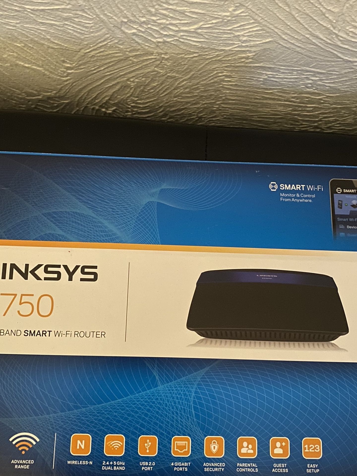 Linksys N750 Dual Band Smart Wi-fi Router