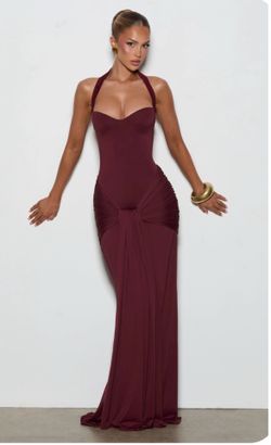 Babyboo dress, burgundy, Large