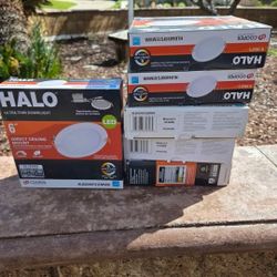 Halo 6" Flush Mount Led Lights. 