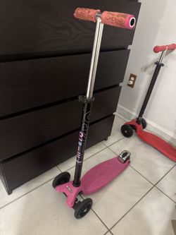 Kids Pink Scooter