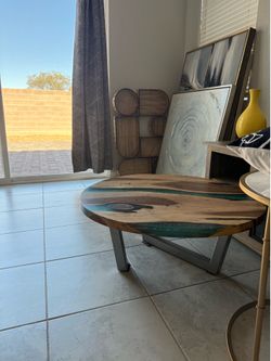 Custom Live Edge Coffee Table