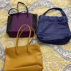 3 Authentic FURLA Handbag, Tote, Purse MINT CONDITION! Perfect Christmas Gift!