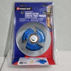 Amana Tool - SC619 Carbide Tipped 3-Wing Lock Miter 45 Deg x 4-17/32 Dia x 1 & 1
