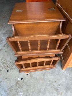 Vintage nightstands side tables