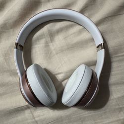Beats Rose Gold Headphones