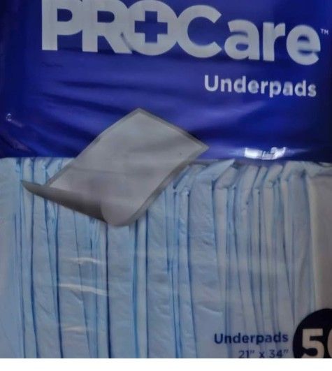 PROCARE DISPOSABLE UNDERPADS