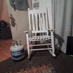 Outside Rocki. Chair