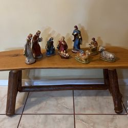 Christmas Avon Nativity Set