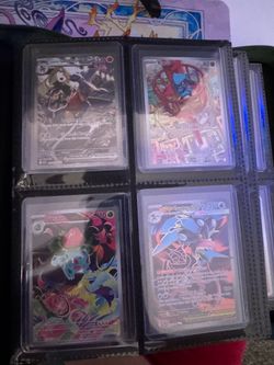 Pokémon binder top loader with cards