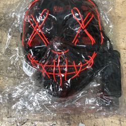 Halloween LED Masks Light Up Mask For Halloween Party 