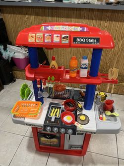 BBQ kitchen set