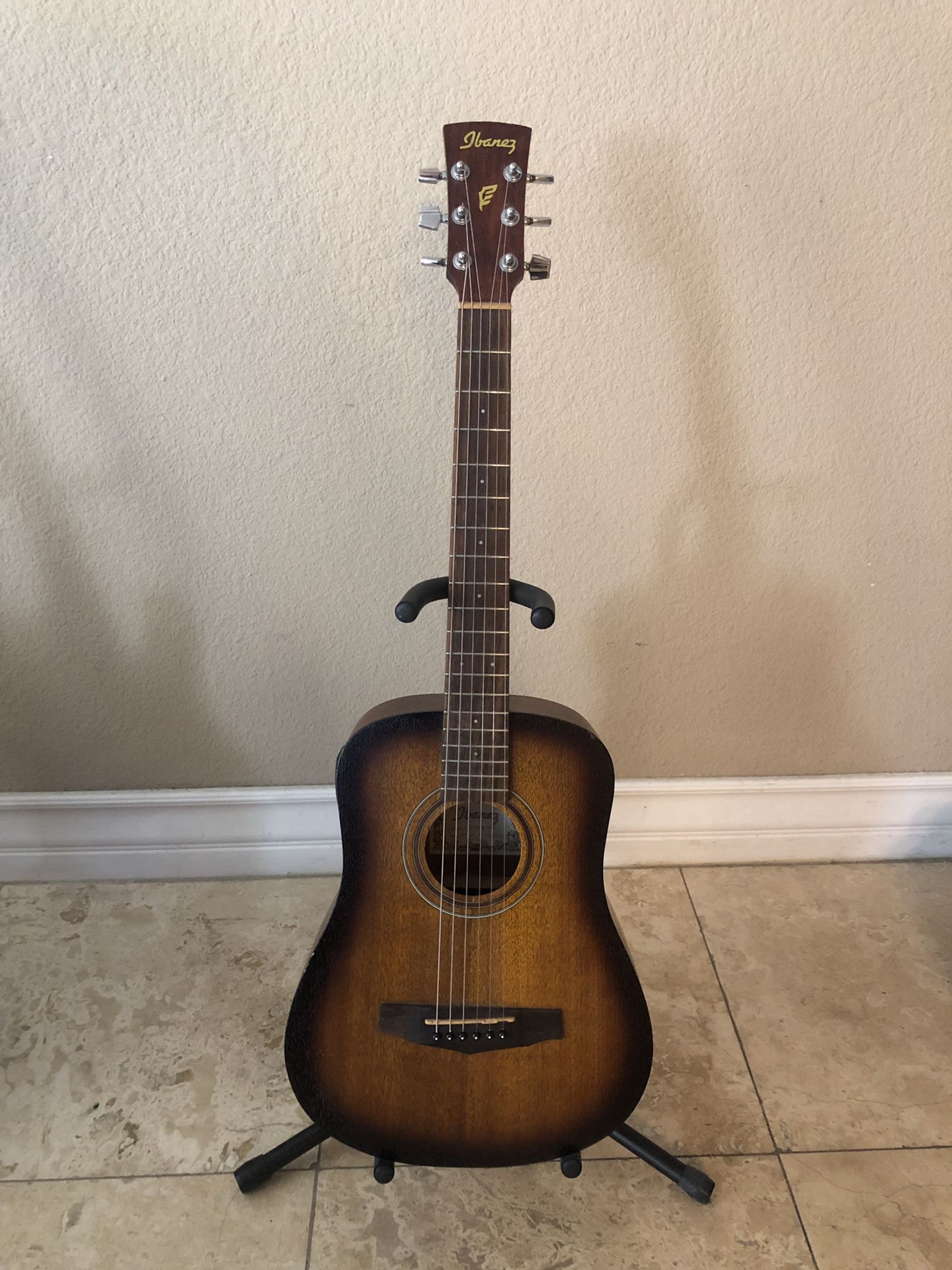 Ibanez acoustic guitar (3/4 size)
