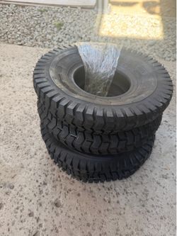 Antego Tire & Wheel 15x6.00-6 4 PLY TURF TIRES FOR LAWN & GARDEN