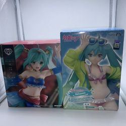 2 Pcs Hatsune Miku.figures