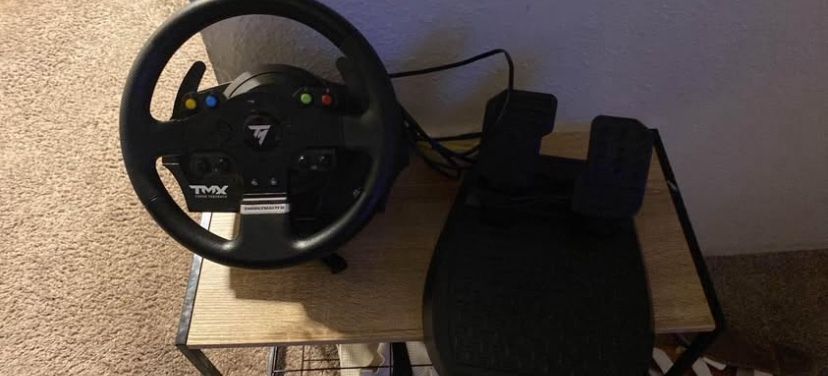 Wheel And Pedal Set For Xbox