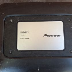 AMPLIFICADOR AMPLIFIER PIONEER 2 CHANELS GOOD CONDICIÓN ABLO ESPAÑOL 